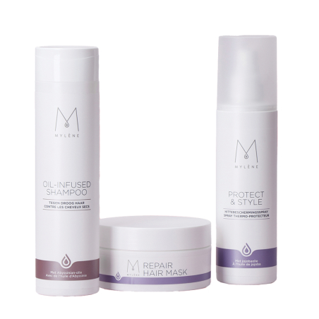 La solution pour les cheveux secs et abîmés | Mylène