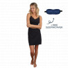 Robe Microfibre - Robe ou robe de nuit noire taille XXL | Mylène