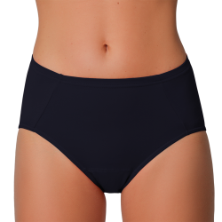 Slip dames Microfibre bleu foncé - Culotte confortable | Mylène