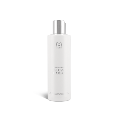 Pure Diamond Gloss Shampoo - verzorgende shampoo voor droog en broos haar | Mylène Pure Diamond Gloss Shampoo - verzorgende shampoo voor droog en broos haar | Mylène