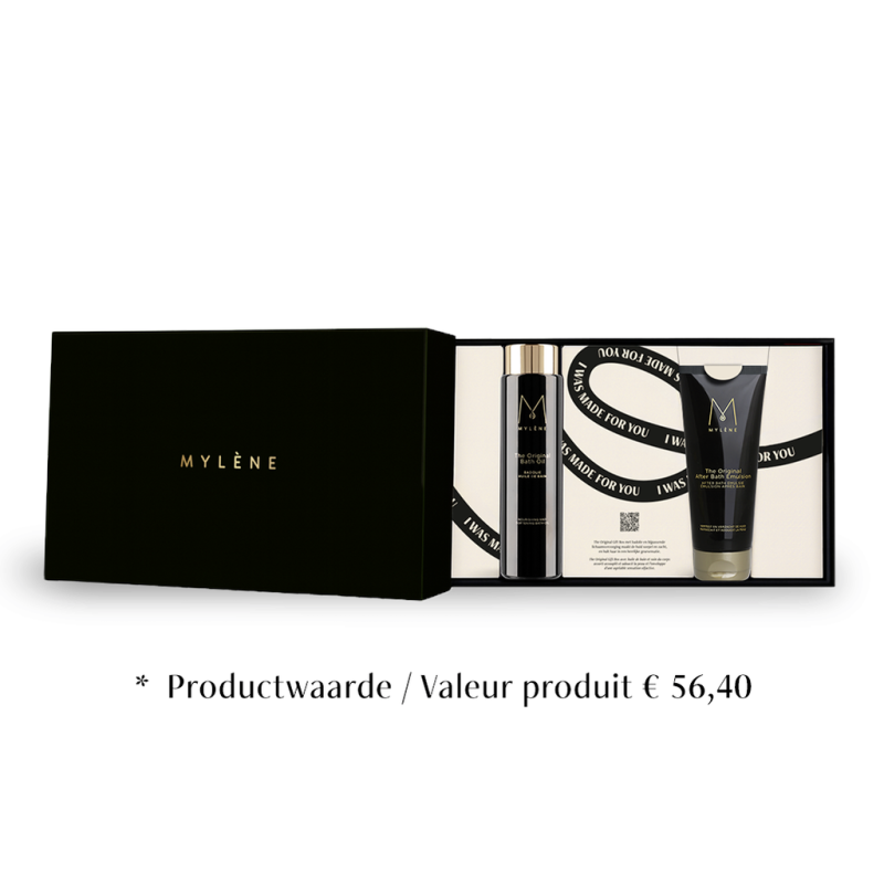 The Original Gift Box: Bath Oil + After Bath Emulsion - luxe geschenkset | Mylène