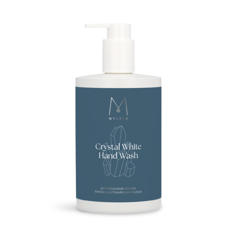 Crystal White Hand Wash - Reinigende en verzorgende handzeep | Mylène