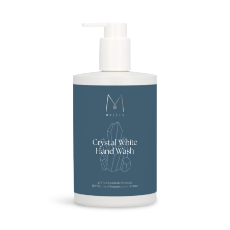 Crystal White Hand Wash - Reinigende en verzorgende handzeep | Mylène