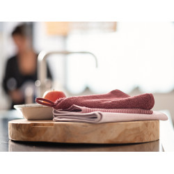 Essuie de cuisine en éponge Raspberry - Rond, 50 cm | Mylène