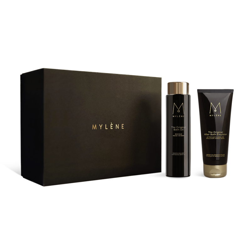 The Original Gift Box: Bath Oil + After Bath Emulsion - coffret luxe | Mylène