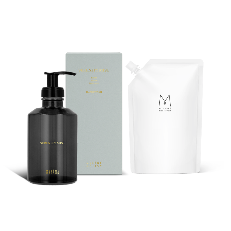 Set Serenity Mist Hand Wash - savon doux nettoyant et nourrissant pour les mains avec un parfum d’agrumes frais et vivifiant | M
