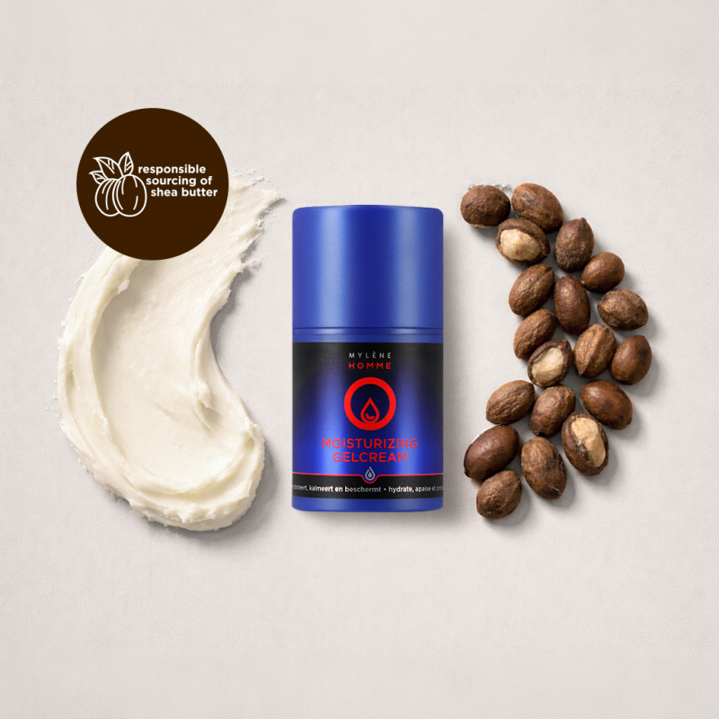 Moisturizing Gel Cream - 3 en 1 pour le visage et la barbe | Mylène