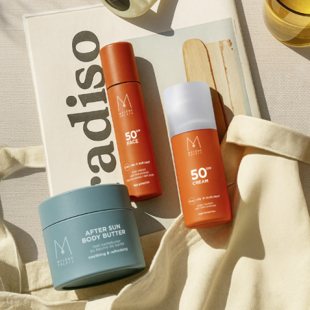 Travel Pack - set de protection solaire SPF 50 complet pour les vacances | Mylène