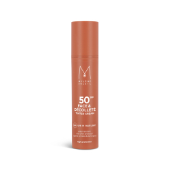 SPF 50 Face & Decolleté Tinted Cream - getinte zonnecrème voor gelaat en decolleté met hoge UV-bescherming | Mylène