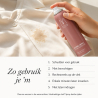 Super Spray van Mylène op een achtergrond