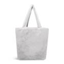 Sac Serenity Mist - sac shopping gris doux | Mylène