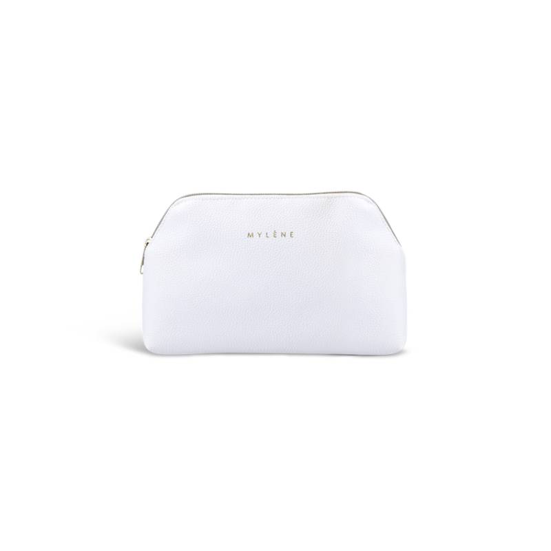 The Botanical sac de toilette - Sac de toilette de luxe blanc | Mylène