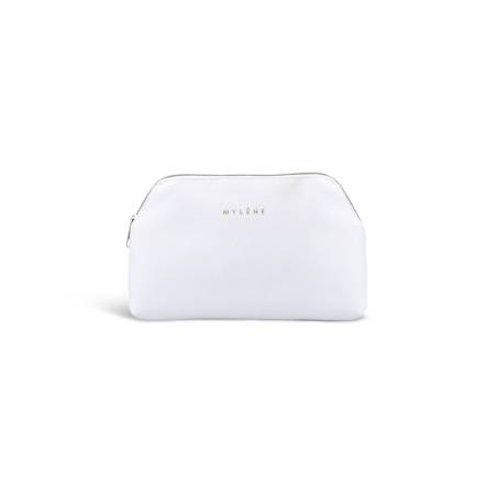The Botanical sac de toilette - Sac de toilette de luxe blanc | Mylène
